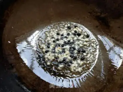 Make Garlic soybeans step 3
