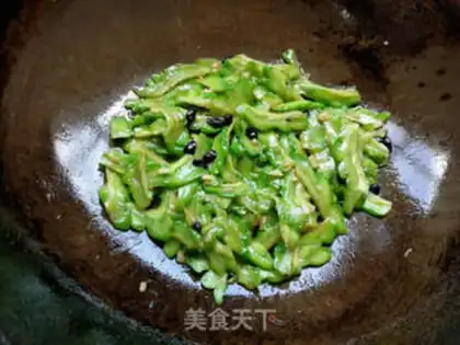 Make Garlic soybeans step 5
