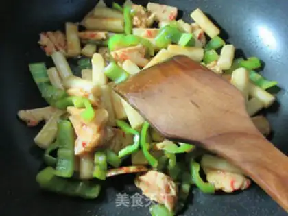 Make Cream shrimp-flavored pastry step 7