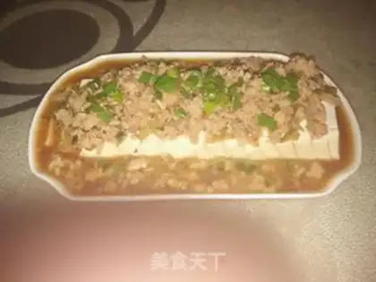 Make Squeeze meat and tofu step 16