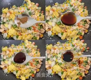 Make Shrimp rice step 3