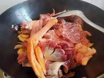Make Spicy goose step 4