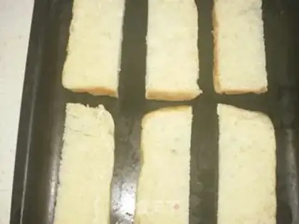 Make Cracker gold toast step 2