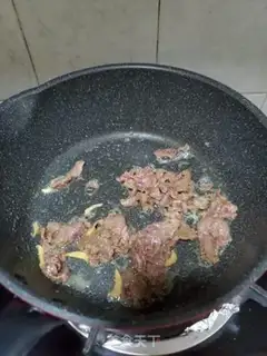 Make Beef sliced cucumber step 3