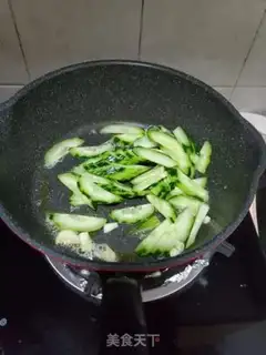 Make Beef sliced cucumber step 4
