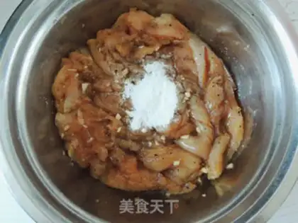 Make Chicken chestnut rice step 10