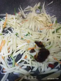 Make Spicy white silk step 4