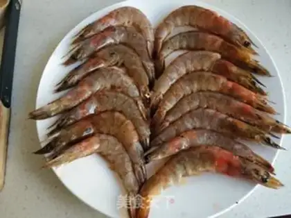 Make Black pepper shrimp step 1