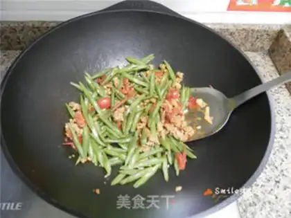 Make Tomato meat and four season beans step 10