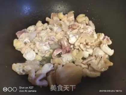 Make Fries, fried chicken step 1