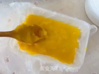 Make Mango coconut cream step 2