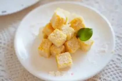 Make Mango coconut cream step 5