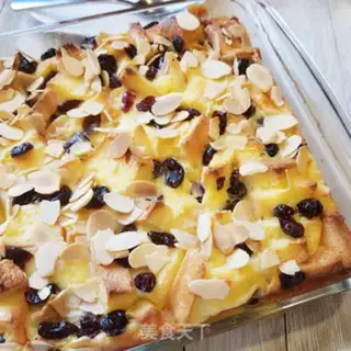 Make Bread pudding step 9