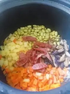 Make Weenie mushroom rice step 10