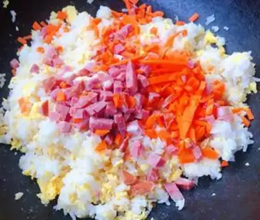 Make Abalone rice step 7