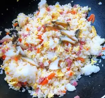 Make Abalone rice step 8