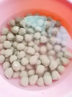 Make Homemade beefballs step 13