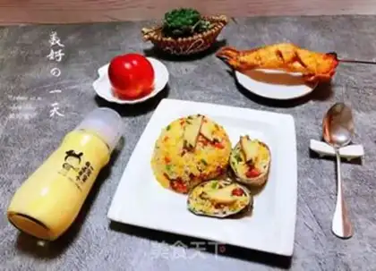 Make Abalone rice step 14