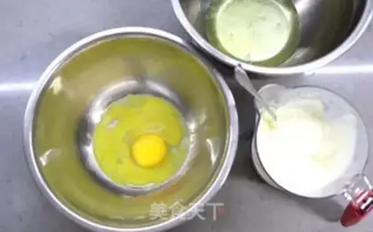 Make Cake with light cream step 1