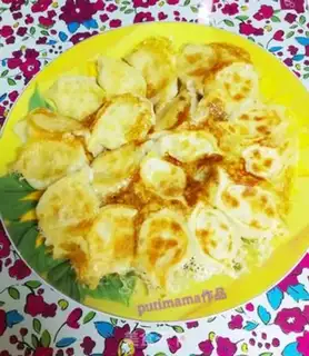 Make Fish fried dumplings step 18