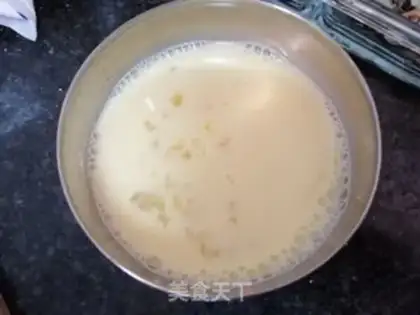 Make Apple sauce and toast pudding step 3