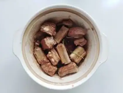 Make Chestnuts burn ribs step 5