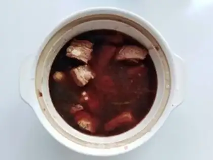 Make Chestnuts burn ribs step 6