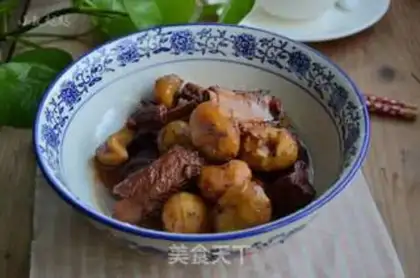 Make Chestnuts burn ribs step 9