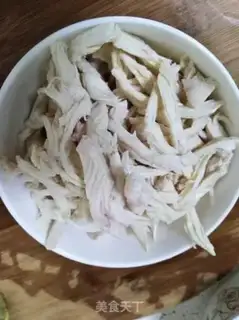 Make Chicken-swiss beans and mushroom congee step 9