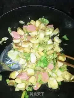 Make Gold fried buns step 3