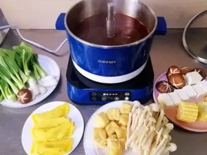 Make Spicy hot pot step 1