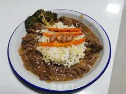 Make Super beef rice step 9