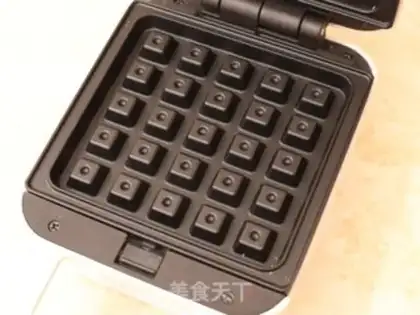 Make Coconut waffles step 3