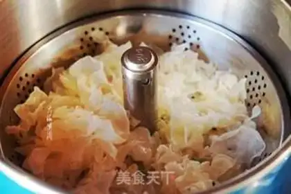 Make Ice cream, silver Sydney soup step 2