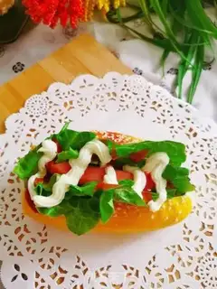 Make Hot dog bread step 16