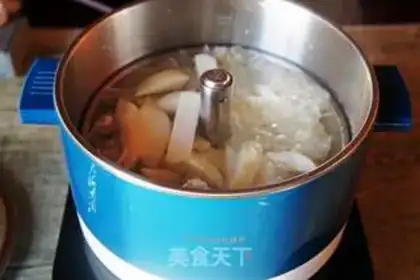 Make Ice cream, silver Sydney soup step 5