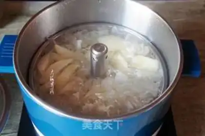 Make Ice cream, silver Sydney soup step 6
