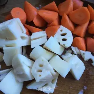 Make Lotus radish soup step 3