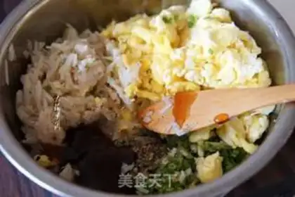 Make Egg dumplings step 2