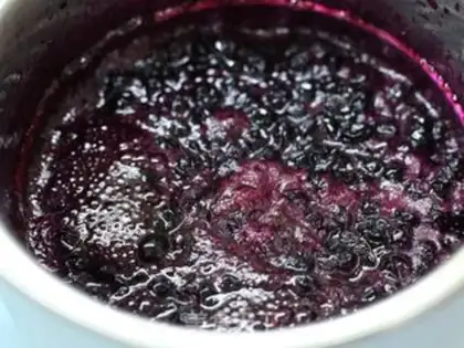 Make Blueberry jam step 5