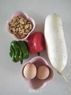 Make Eggs and radish step 0
