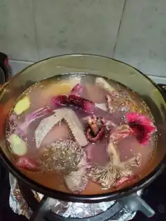 Make Red mushroom pigeon soup step 5