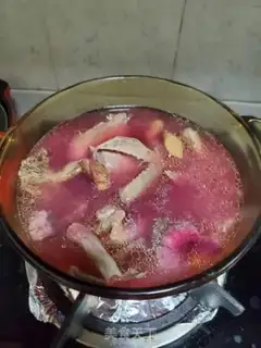 Make Red mushroom pigeon soup step 6