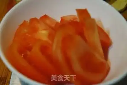 Make Tomato fried eggs step 1