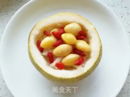 Make Plum pears step 3