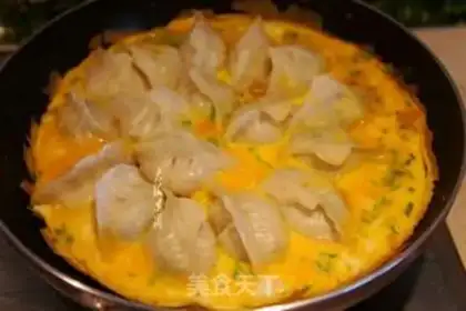Make Egg dumplings step 9