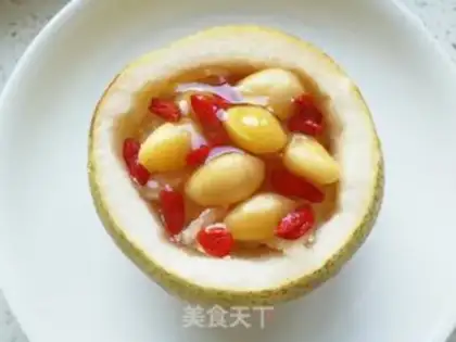 Make Plum pears step 4
