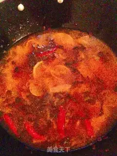 Make A sour dish fan soup step 5