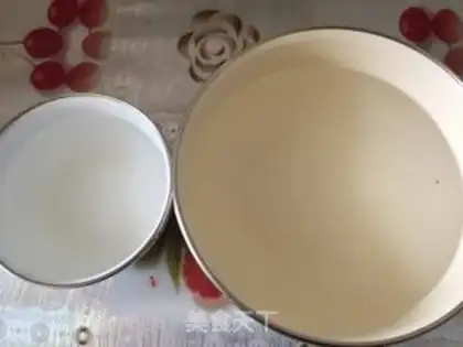 Make Red sugar ice powder step 2
