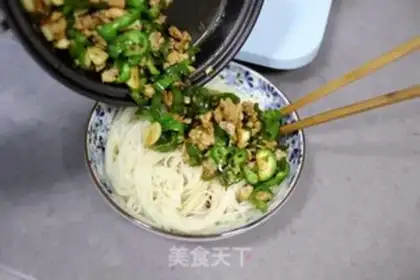 Make Porridge noodles step 6